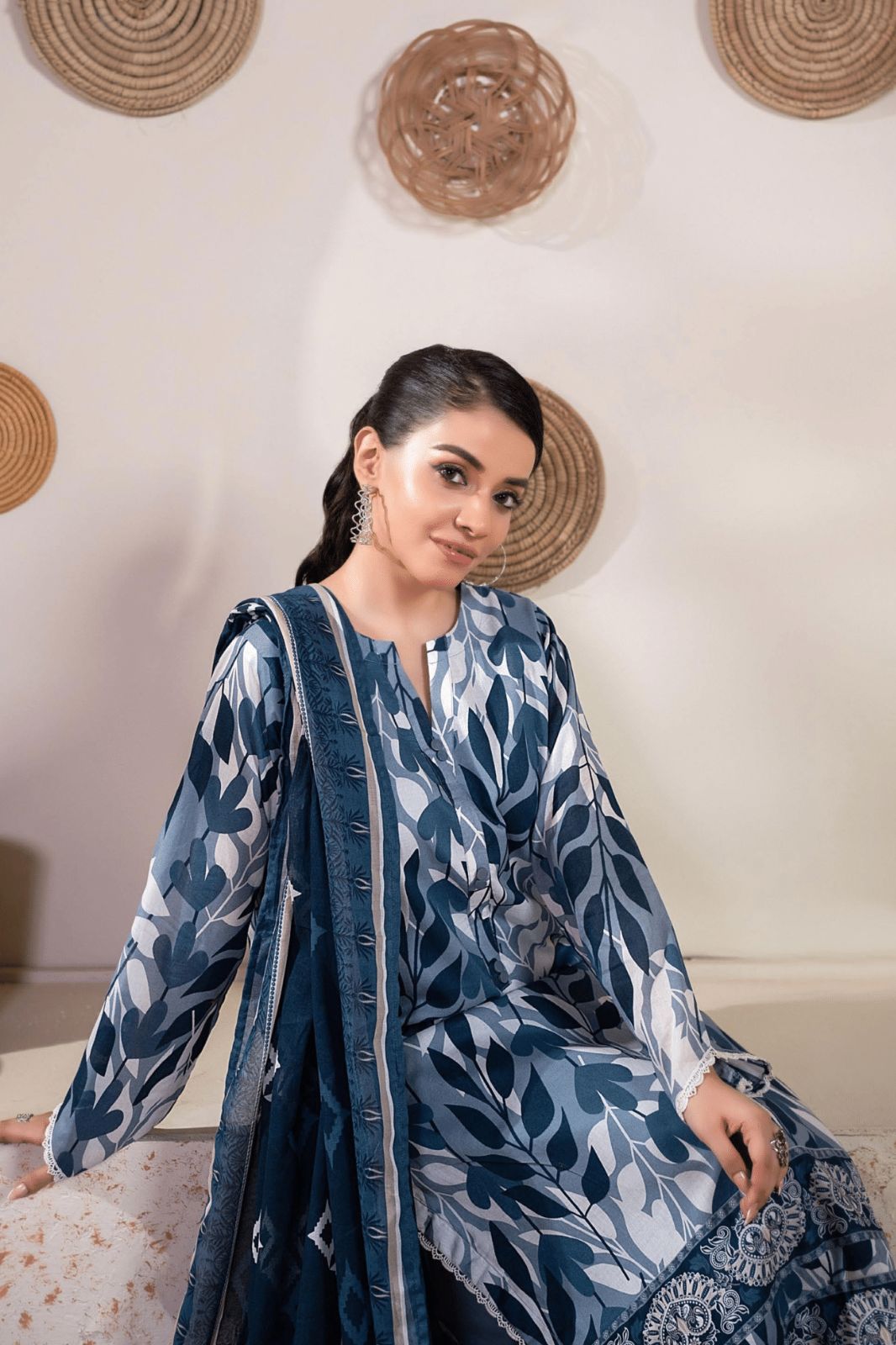 Zesh Airjet Printed Lawn 3-PC
