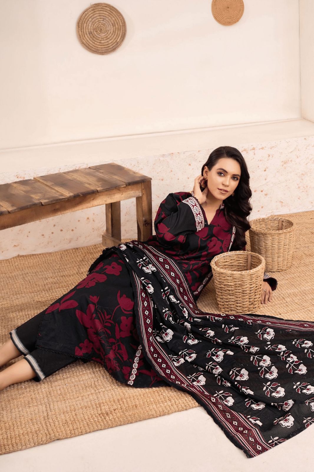 Zesh Airjet Printed Lawn 3-PC