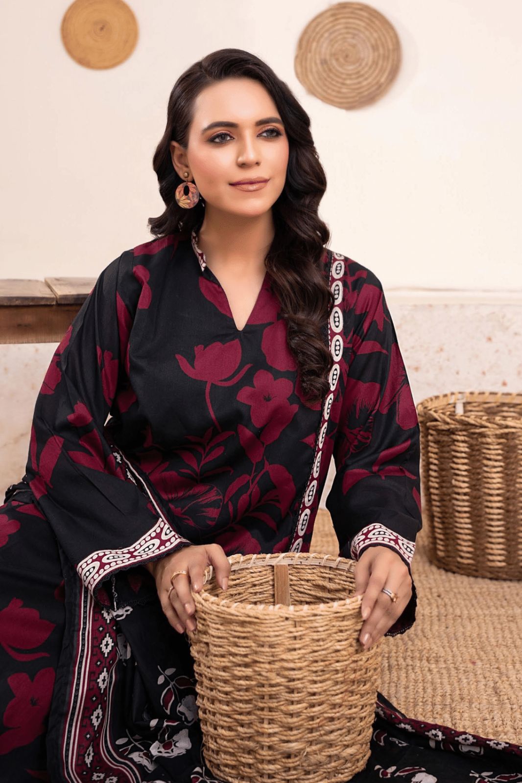 Zesh Airjet Printed Lawn 3-PC