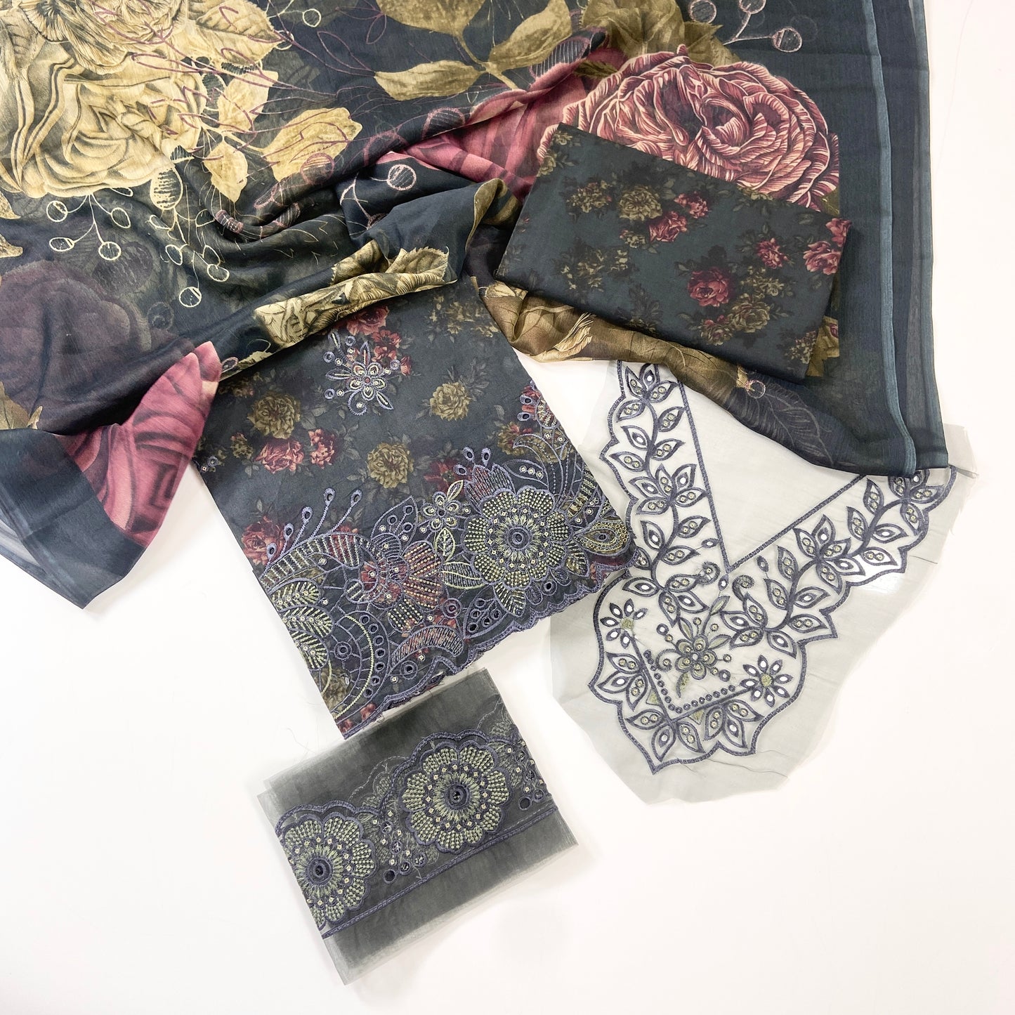 Iznik Emb Luxury Lawn-3PC