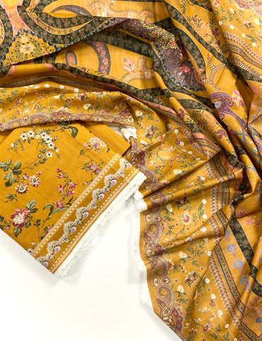 Mausummery Digital Printed Khaddar 3PC