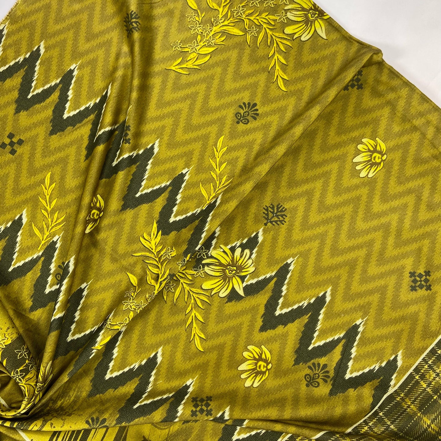 Digital Printed Wool Dhanak-Shirt