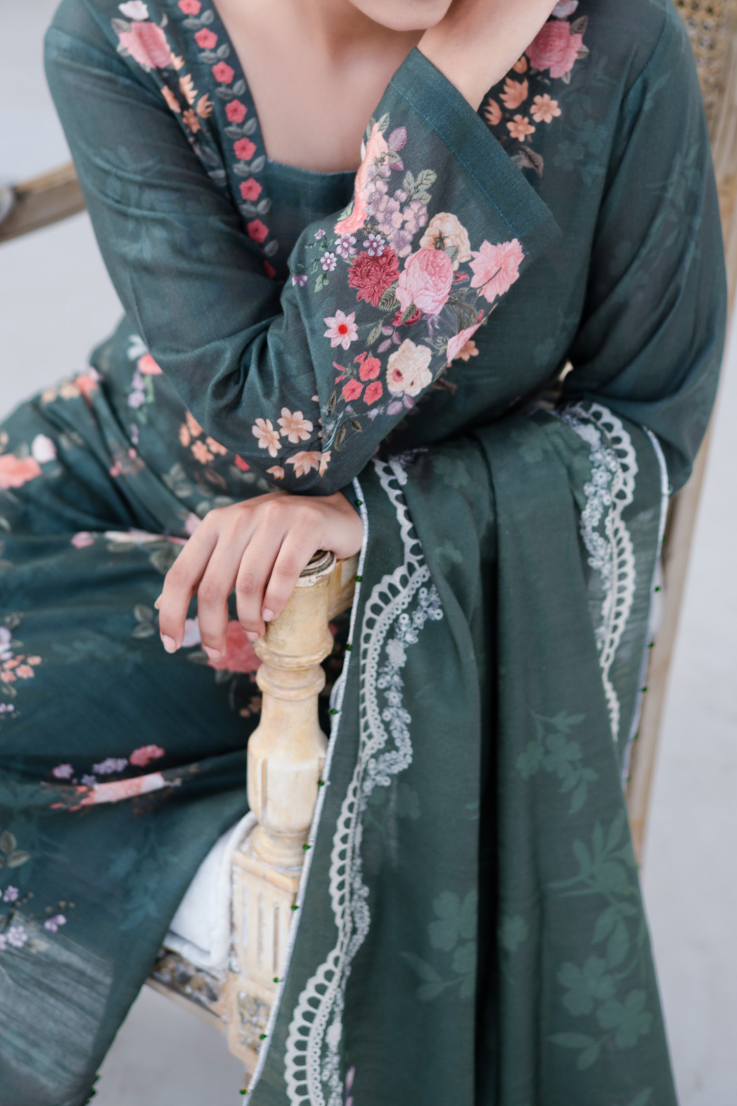 Mawra Essential Printed Khaddar 3PC