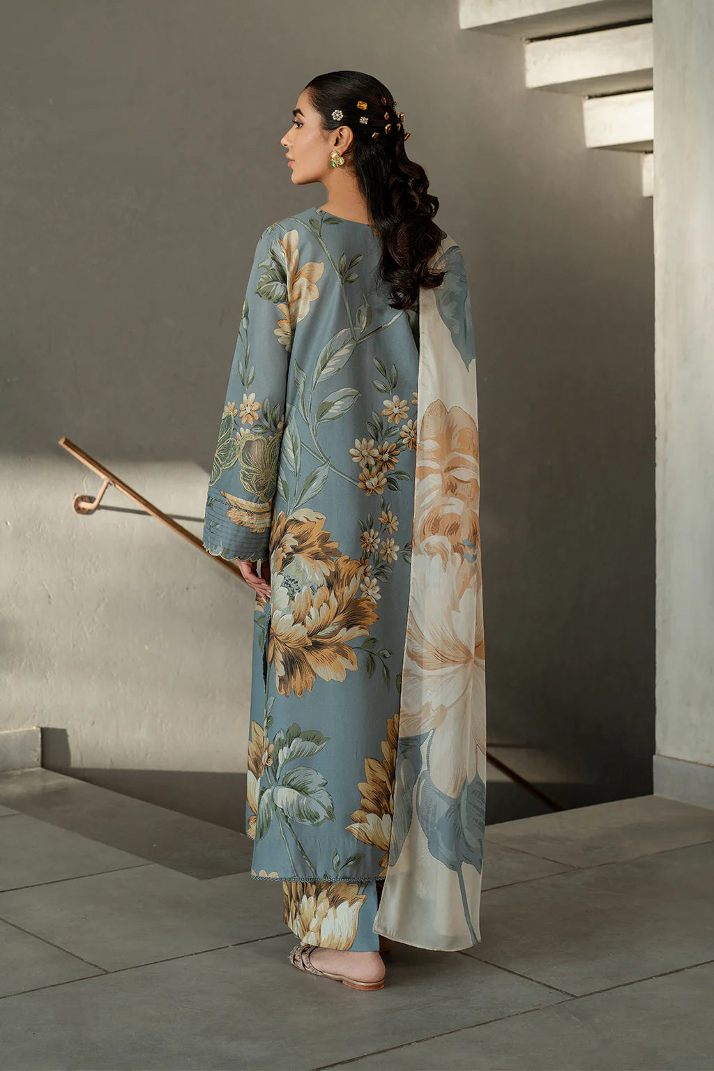 Iznik Tana Dora Digital Printed 3PC