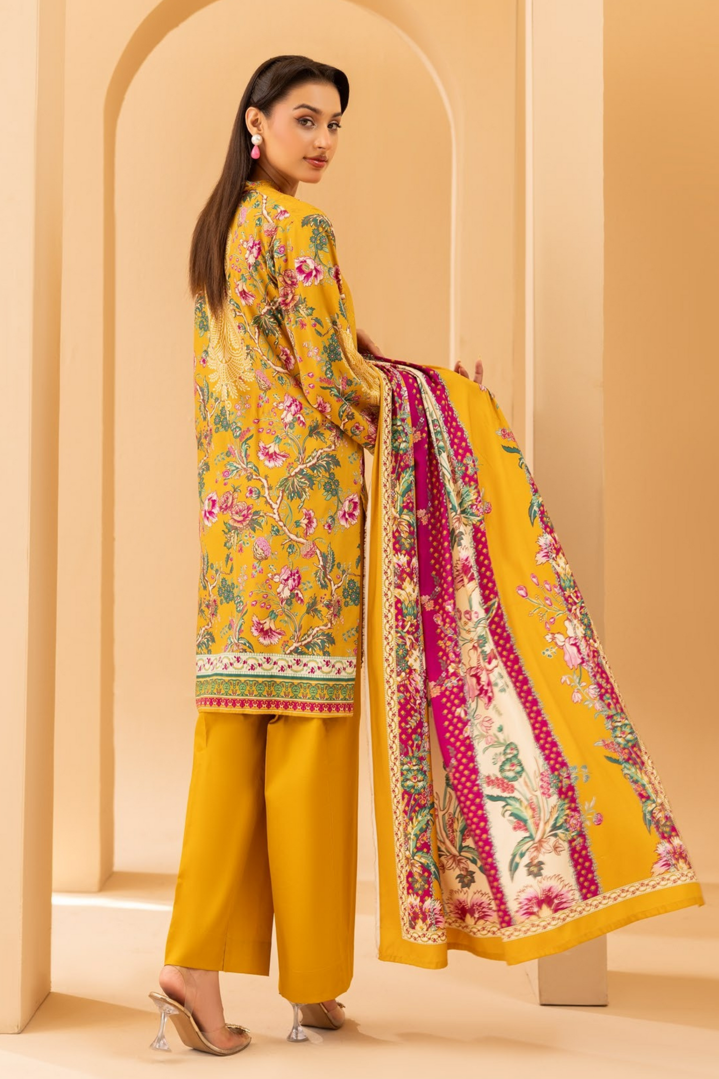 Motifz Premium Printed Linen 3PC