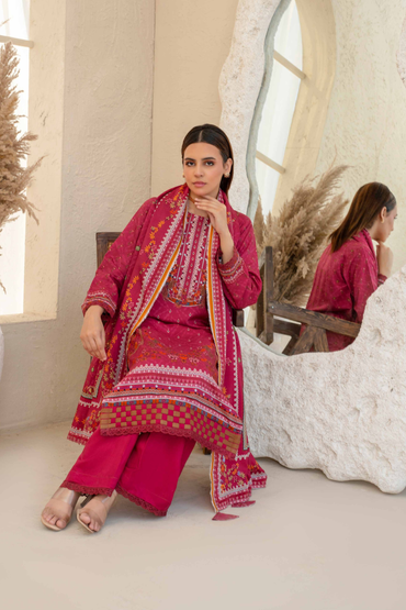 Esha Eshal by Bin Ilyas Premium Printed Viscose 3PC