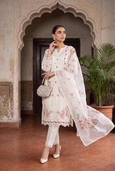 Kehkashan By Anaya Noor Fully Emb Viscose 3PC