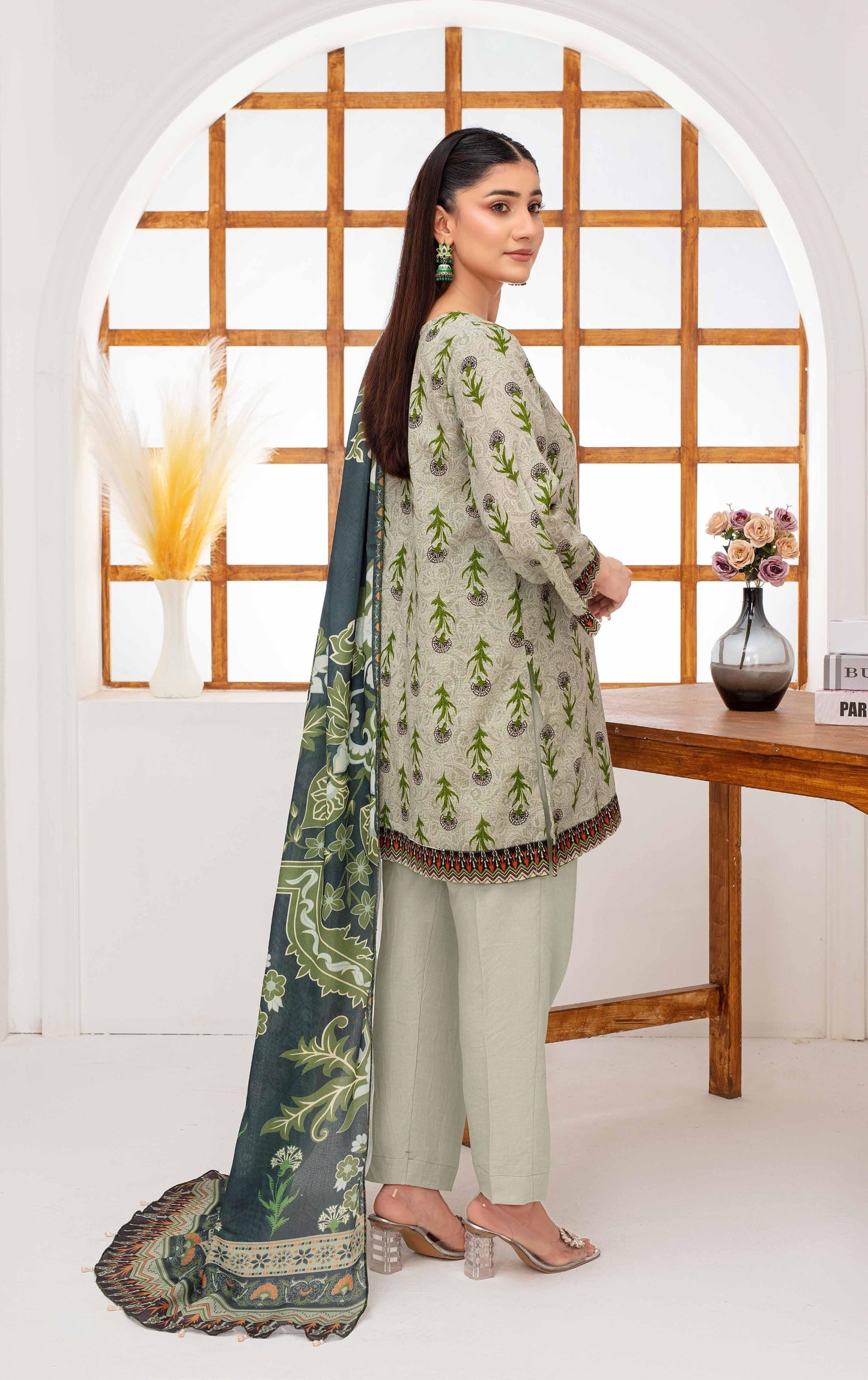 Mehar By Fiza Noor Printed Khaddar 3PC