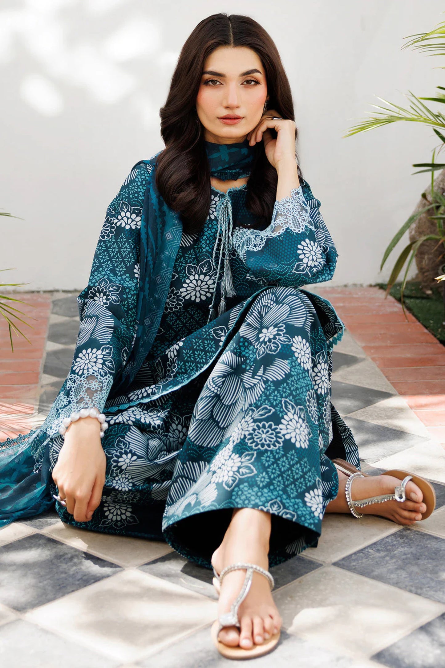 Baroque Bana Dora Printed Linen 3PC