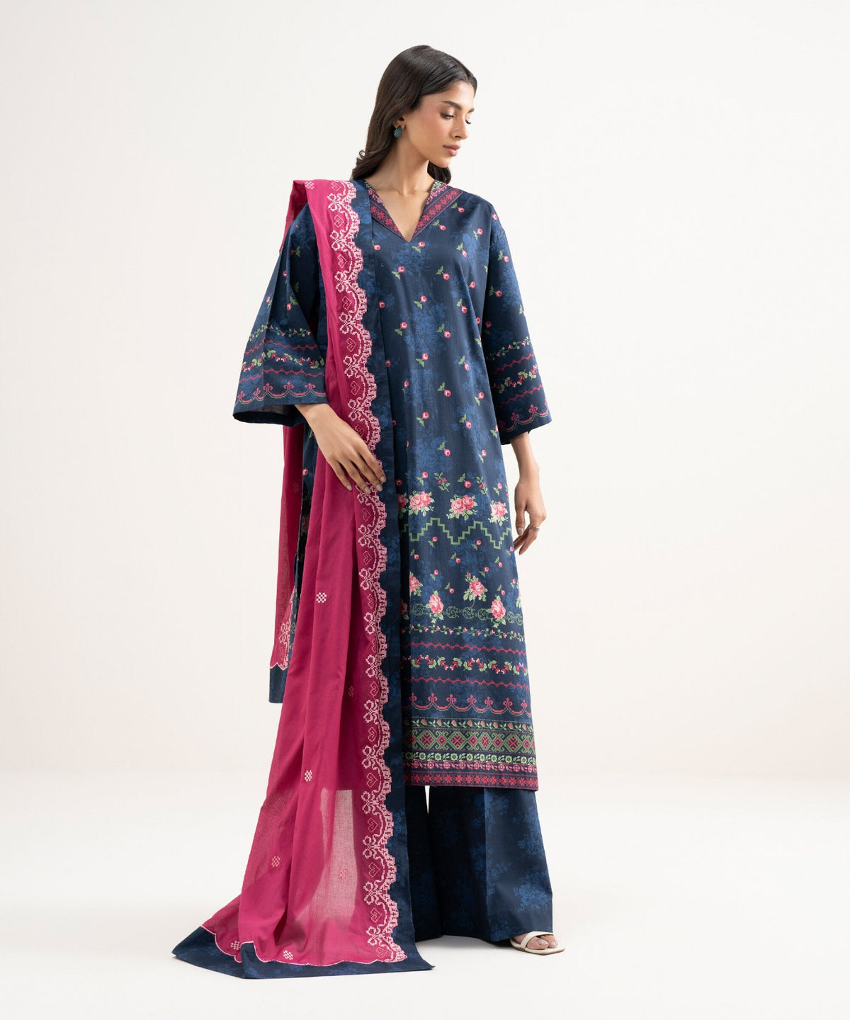 Day to Day By Sapphire Digital Printed Khaddar 3PC