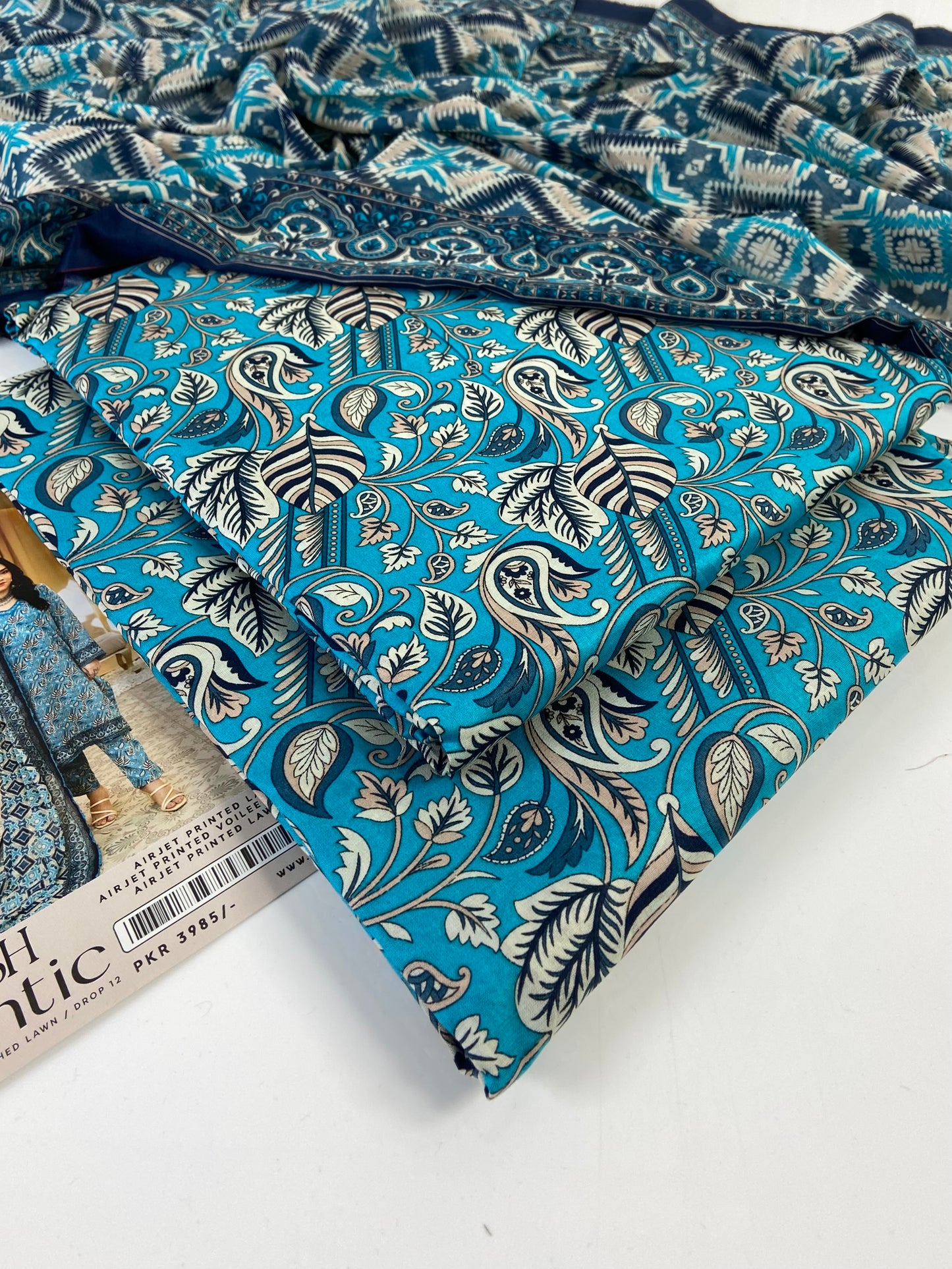 Zesh Printed lawn 3-PC