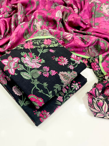 Elegance By Anaya Noor Printed Khaddar 3PC