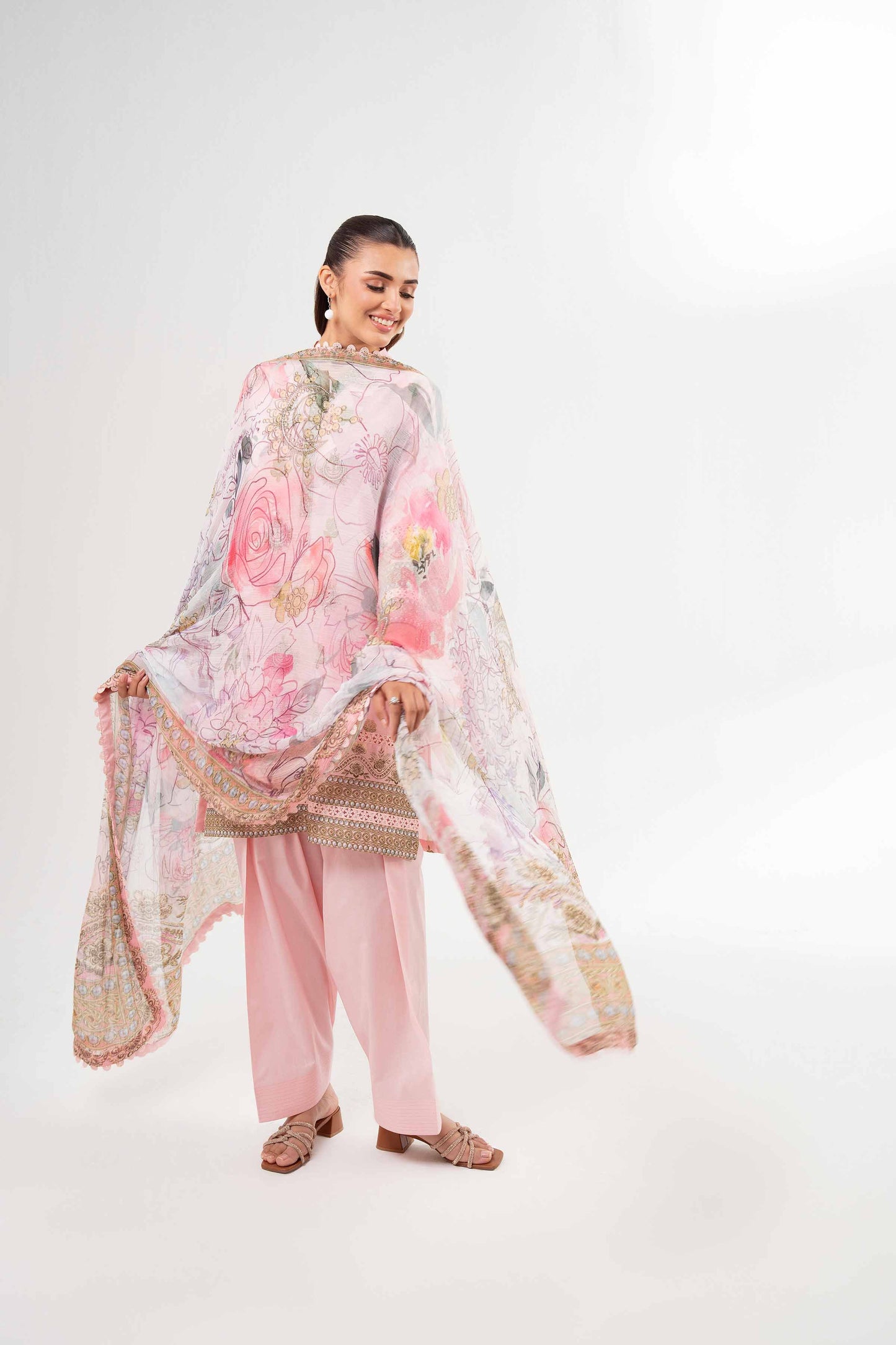 Nishat Digital Printed Lawn 2PC