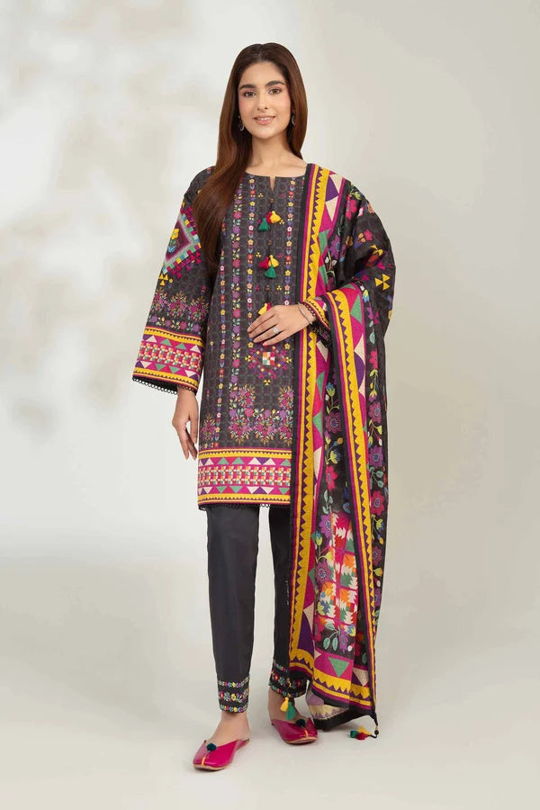 Kayseria Digital Printed Lawn 3PC