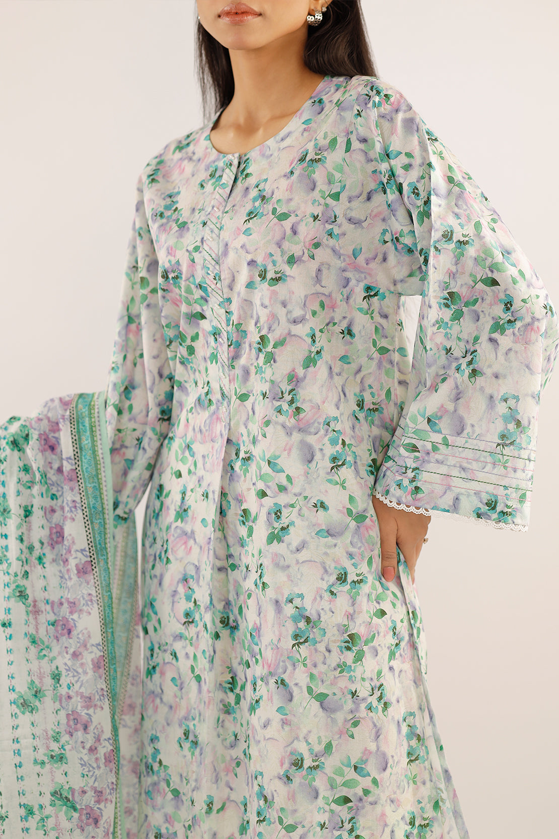 Saya Printed Premium Lawn 3-PC