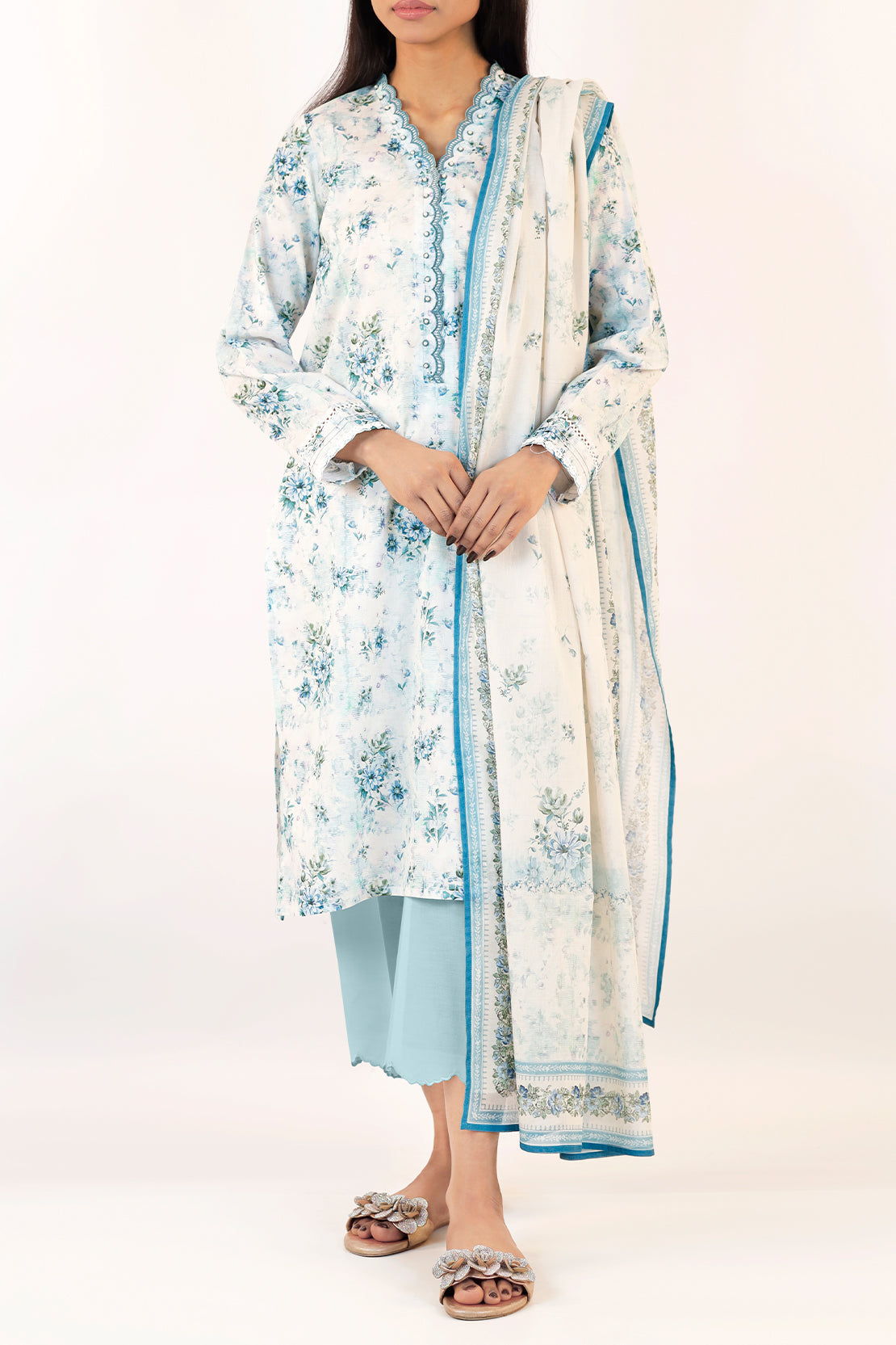 Saya Printed Premium Lawn 3-PC