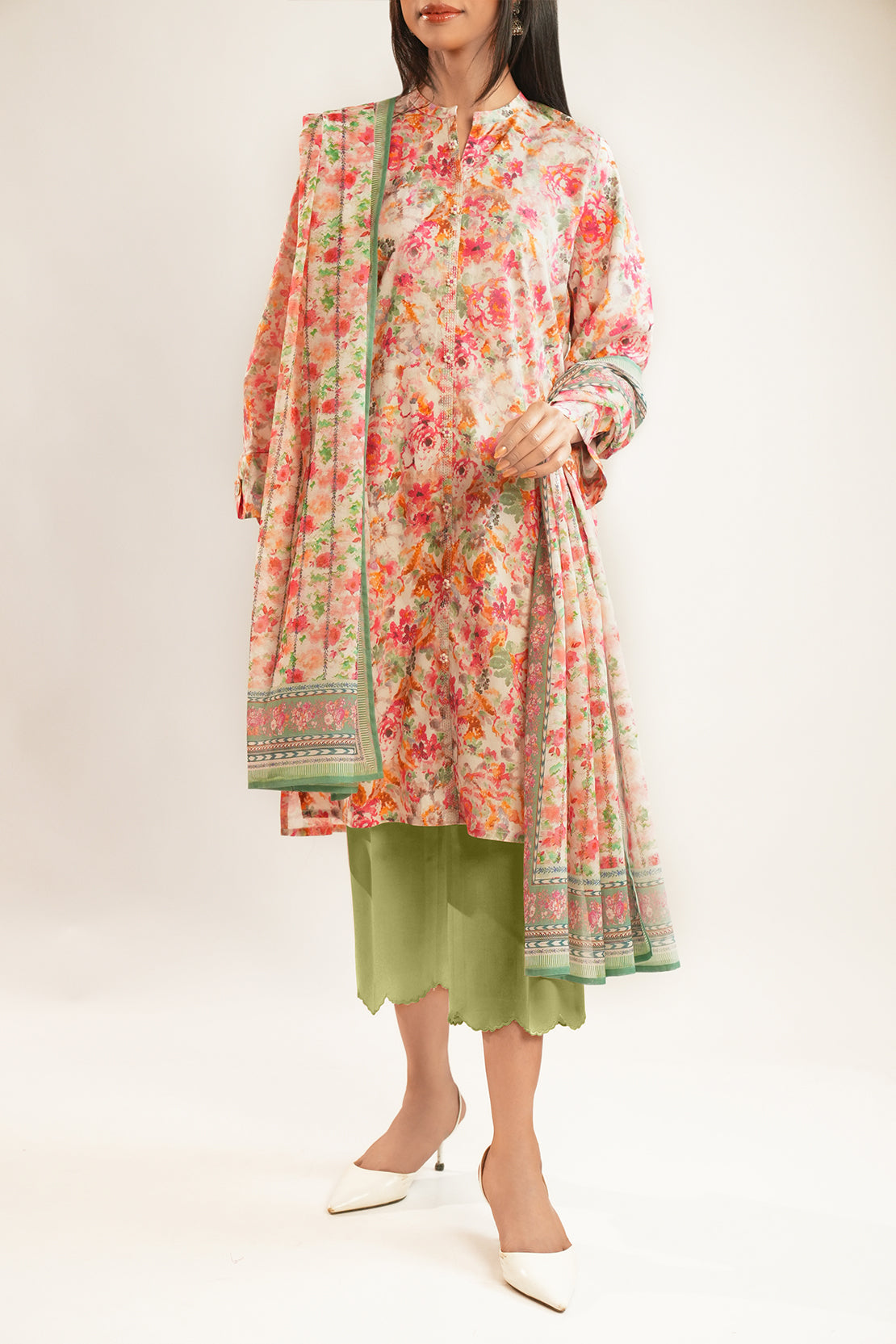 Saya Printed Premium Lawn 3-PC
