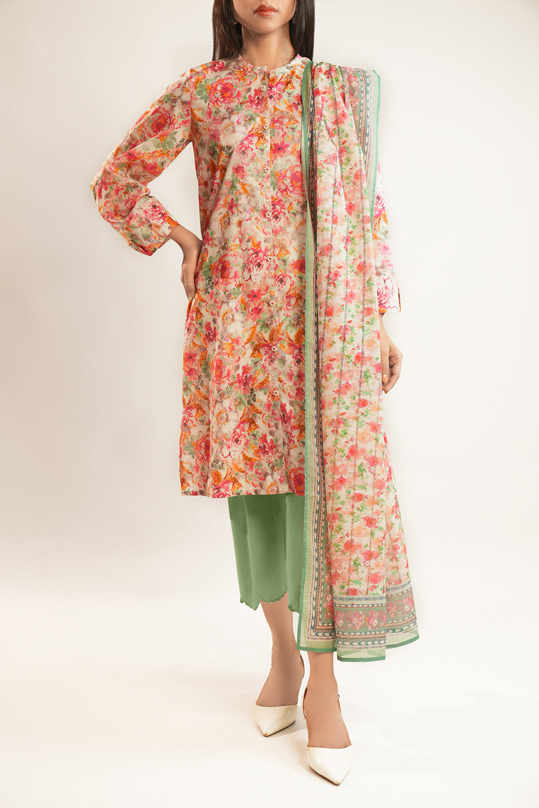 Saya Printed Premium Lawn 3-PC