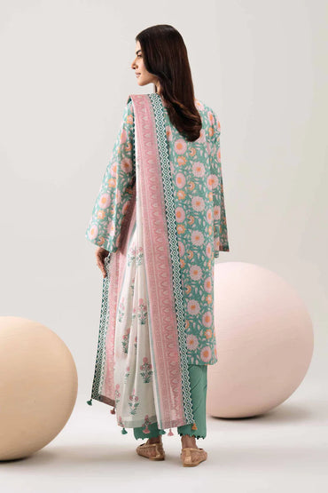 Nishat Digital Printed Lawn 3PC