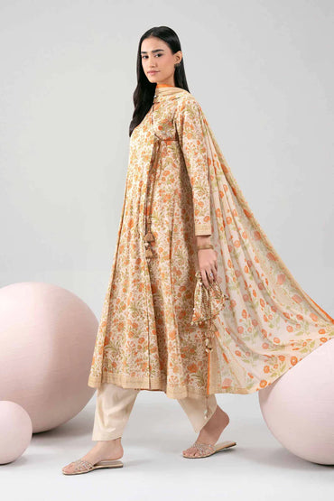 Nishat Digital Printed Lawn 3PC