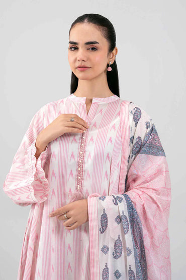 Nishat Digital Printed Lawn 3PC