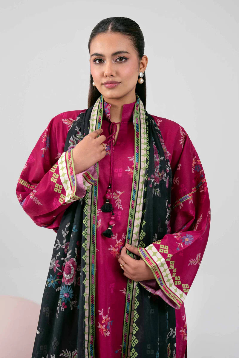 Nishat Digital Printed Lawn 3PC
