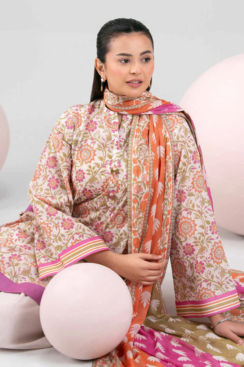 Nishat Digital Printed Lawn 3PC