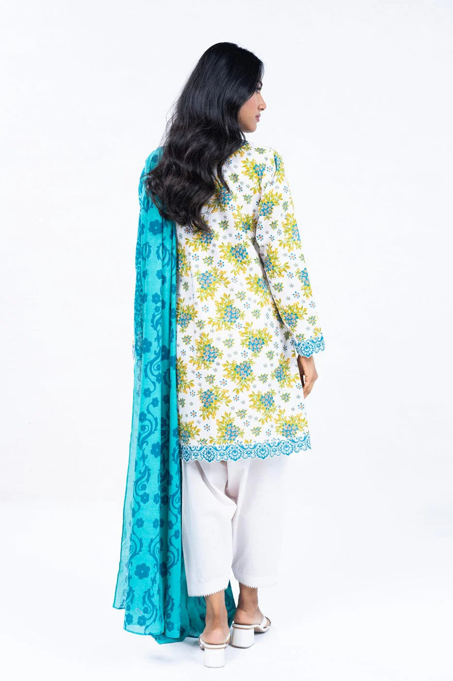 Alkaram Printed Lawn 3-PC