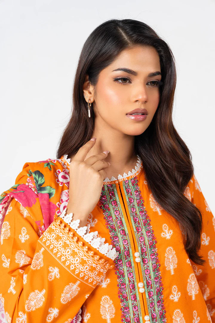 Alkaram Printed Lawn 3-PC