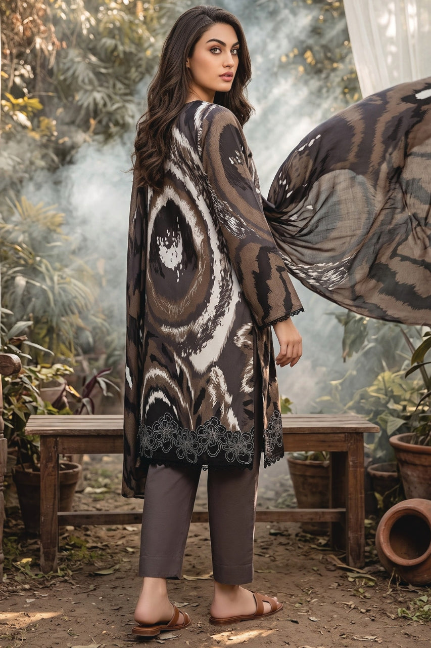Salina By Regalia Digital Printed Khaddar 3PC