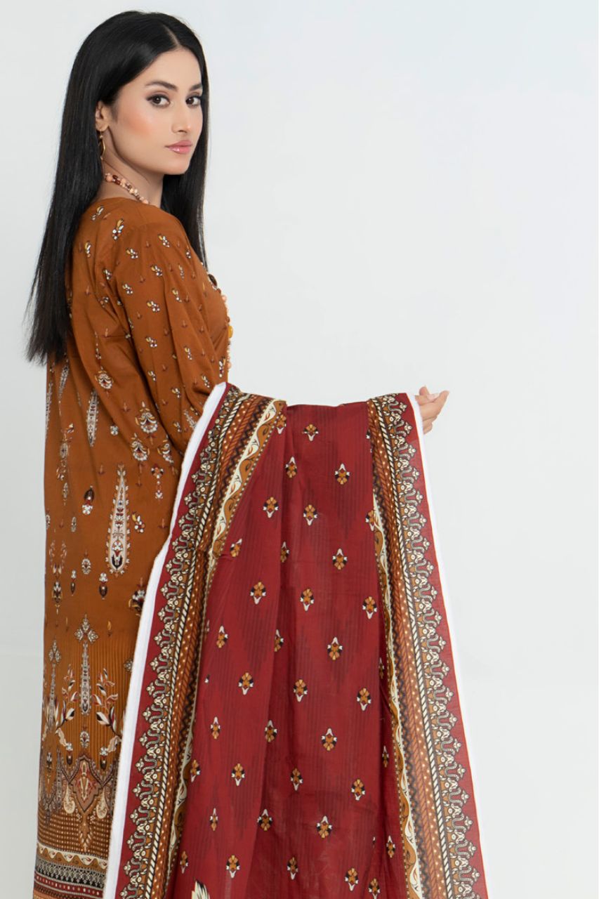 Junoon By Marooj Digital Printed Lawn 3PC