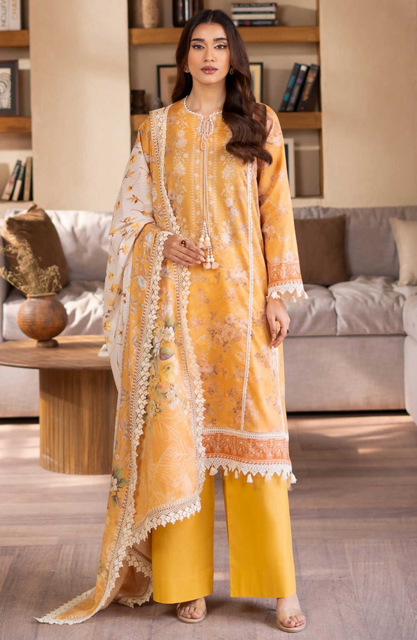 Mausummery Printed Lawn 3-PC