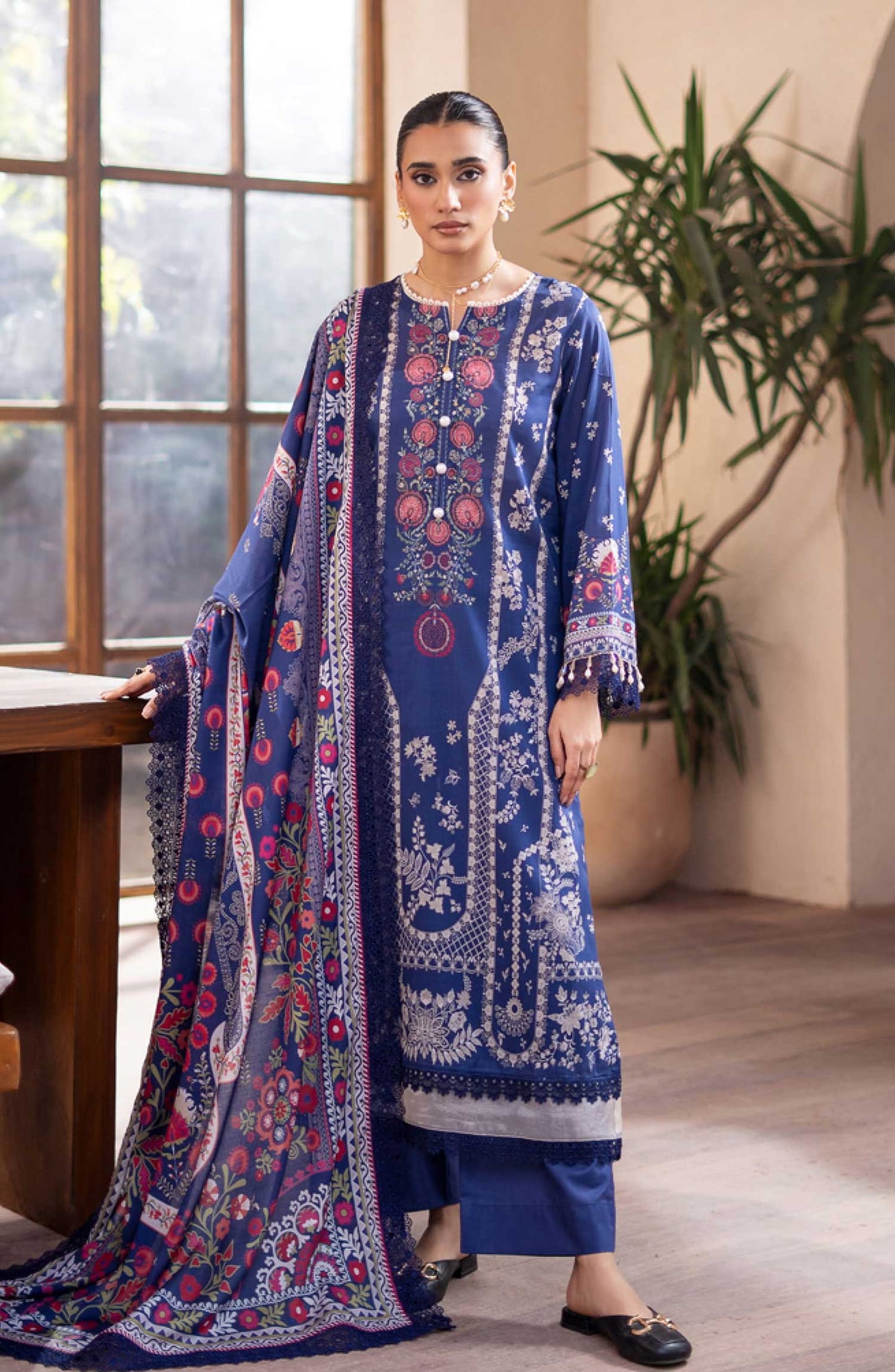 Mausummery Printed Lawn 3-PC