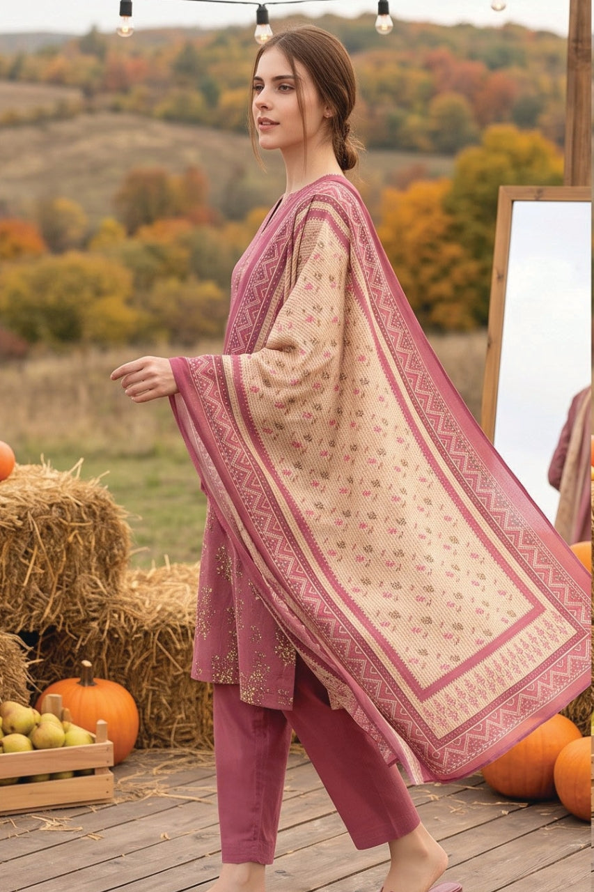 Salina By Regalia Digital Printed Khaddar 3PC