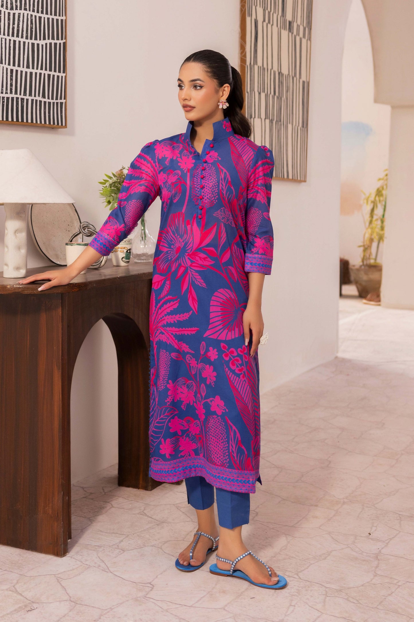 Naqsh Digital Printed Lawn 2-PC