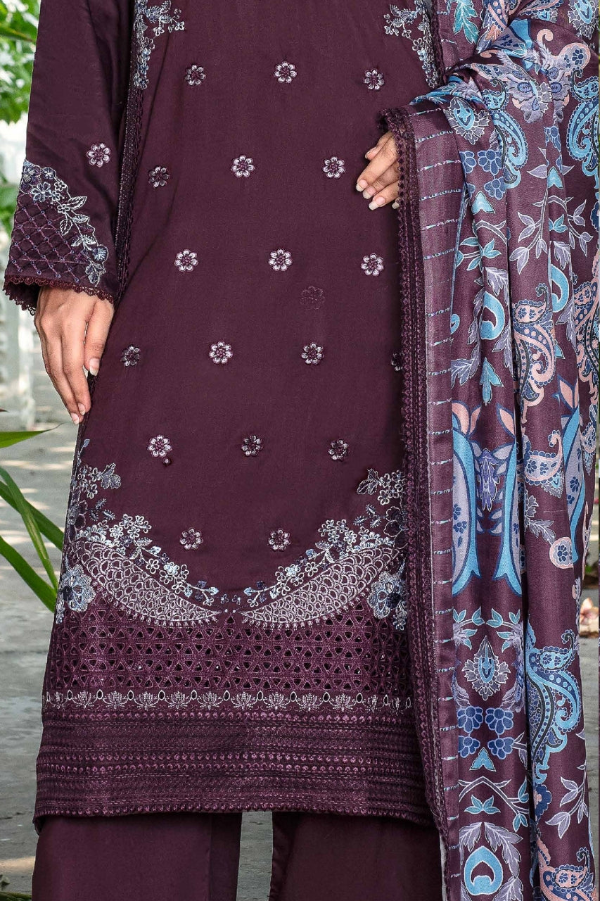 Falak By Feroza Luxury Embroidered Staple 3PC