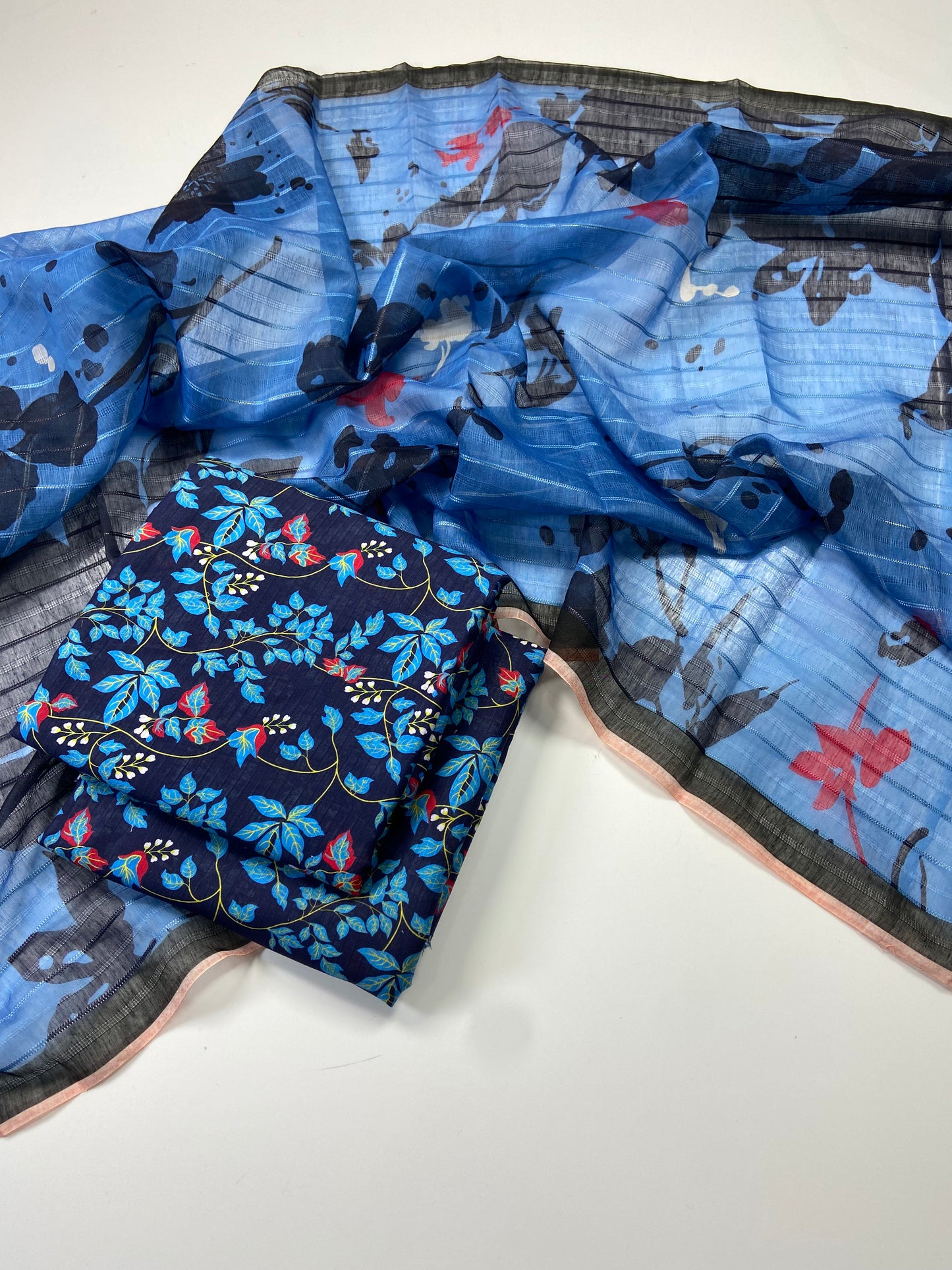 Anaya Noor Bana Dora Print Neno Kara 3-PC