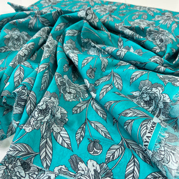 Anaya Noor Digital Printed Air Jet Lawn-Shirt