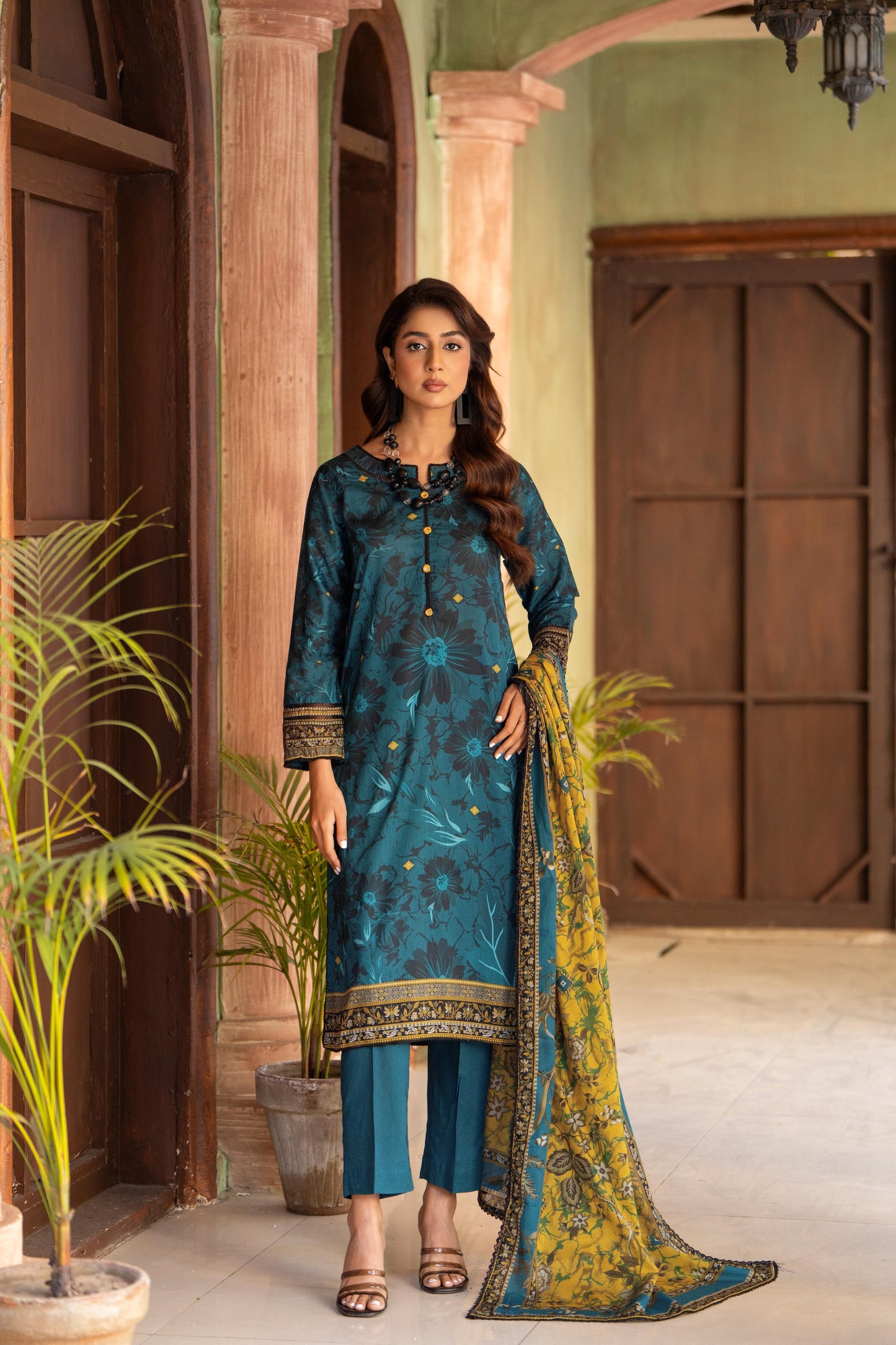 Rajahs Printed Lawn 3-PC