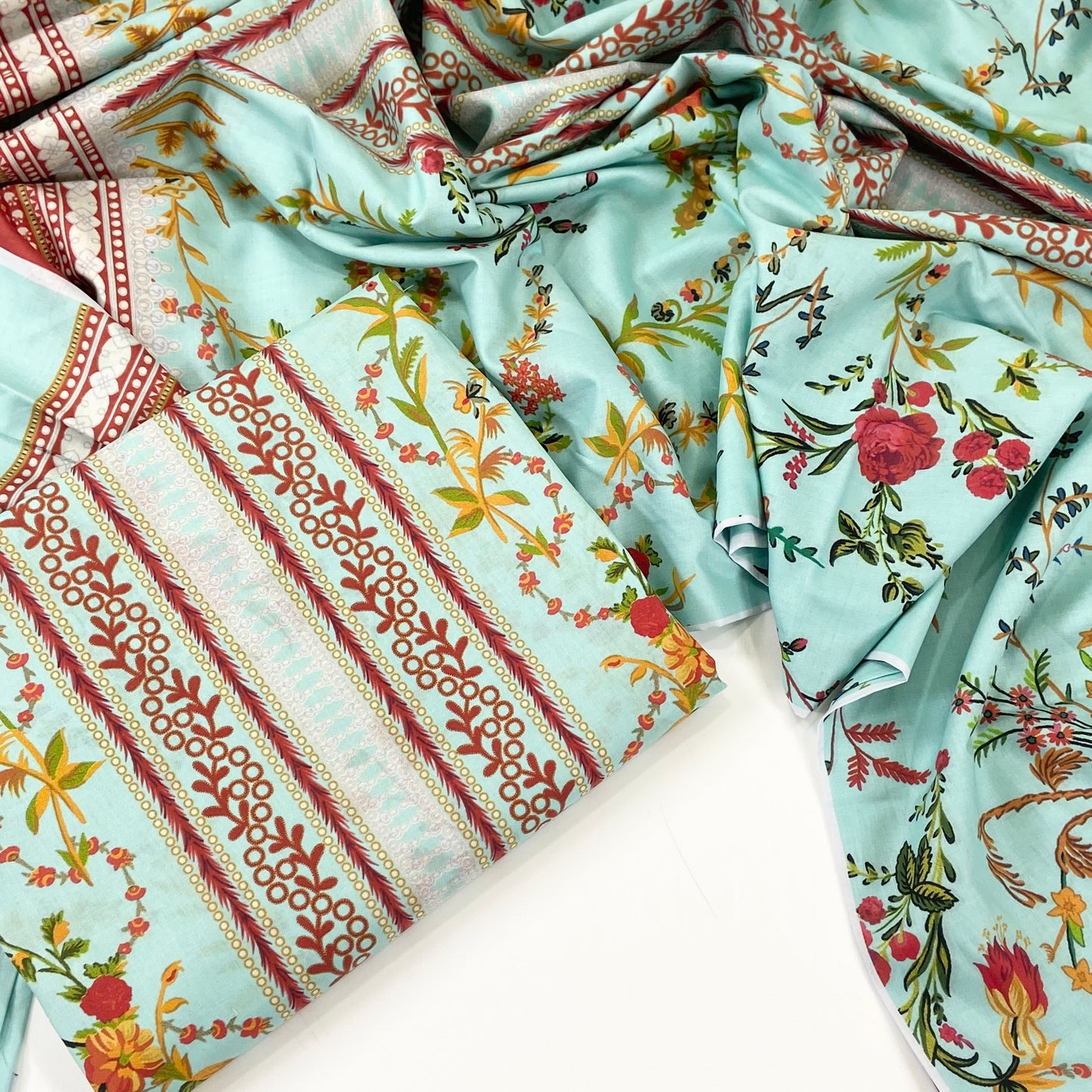 Anaya Noor Co-Ard Set Shirt & Trouser 2PC