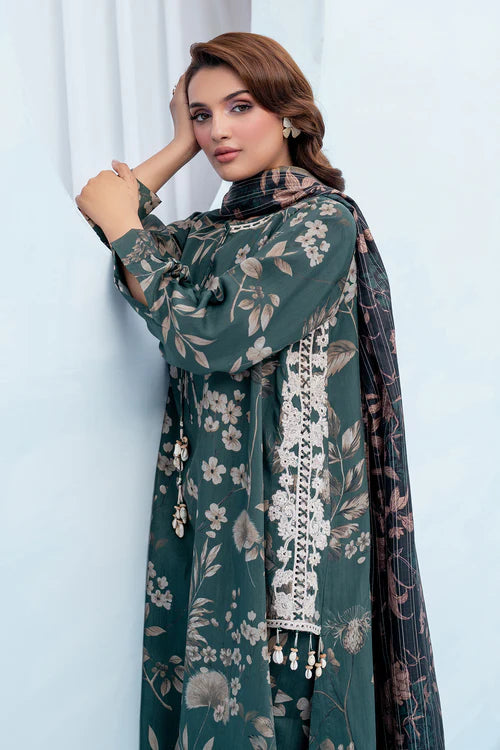 Baroque All Over Digital Printed Lawn 3PC