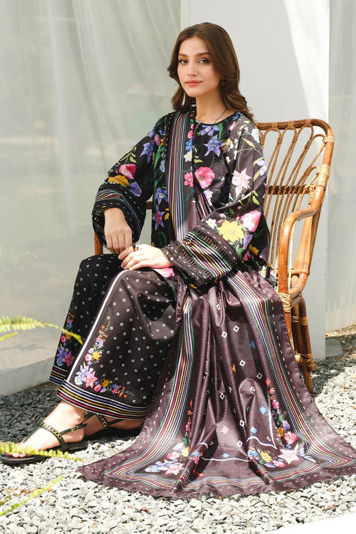 Baroque Digital Printed lawn 3-PC