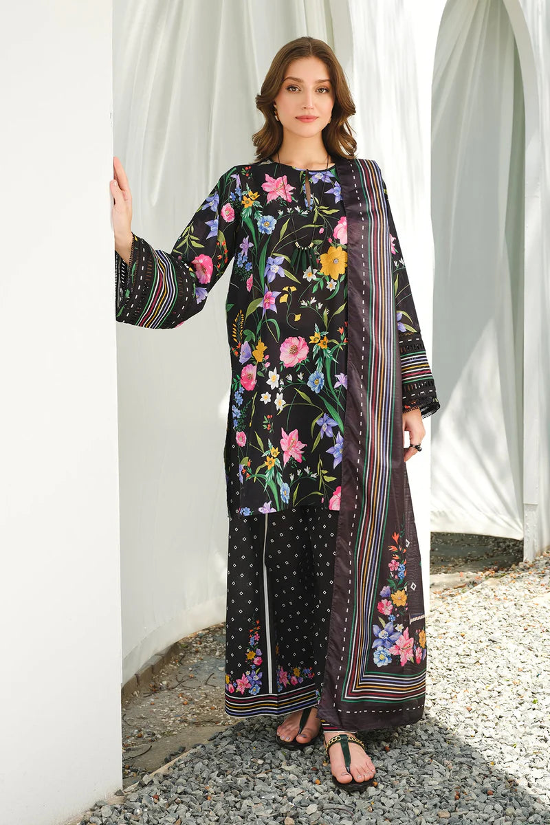 Baroque Digital Printed lawn 3-PC