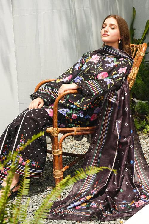 Baroque Digital Printed lawn 3-PC