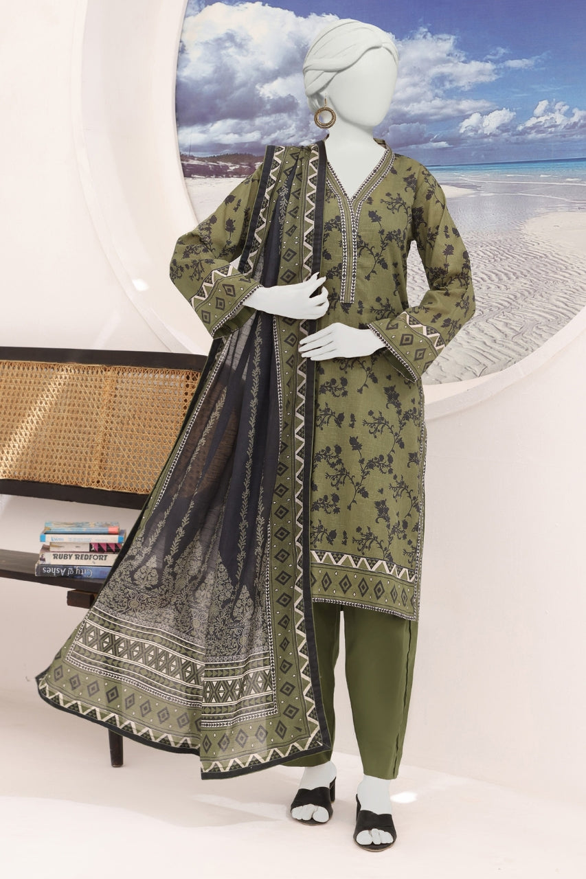 Almeerah Florence Printed Lawn 3-PC