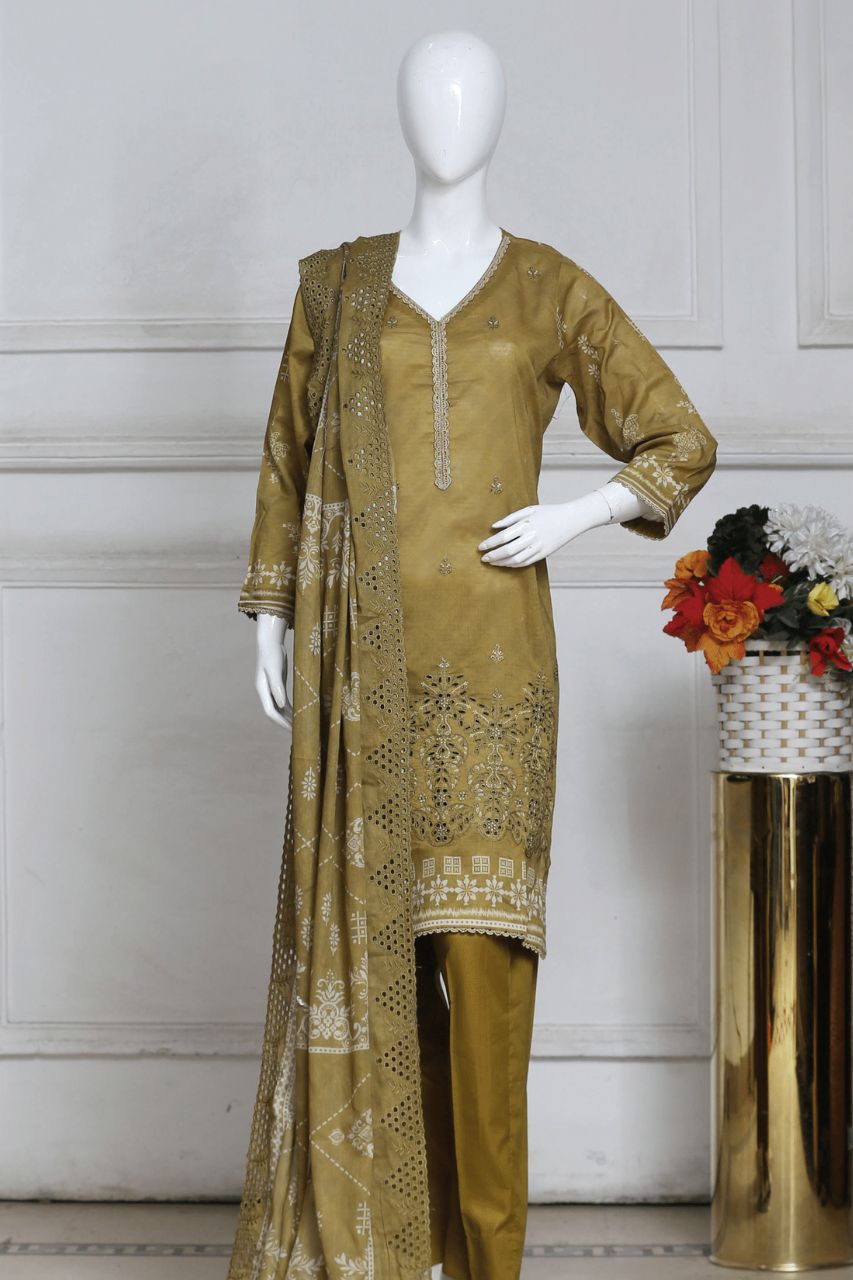 Narkins By Anaya Noor Boring Emb 3-PC