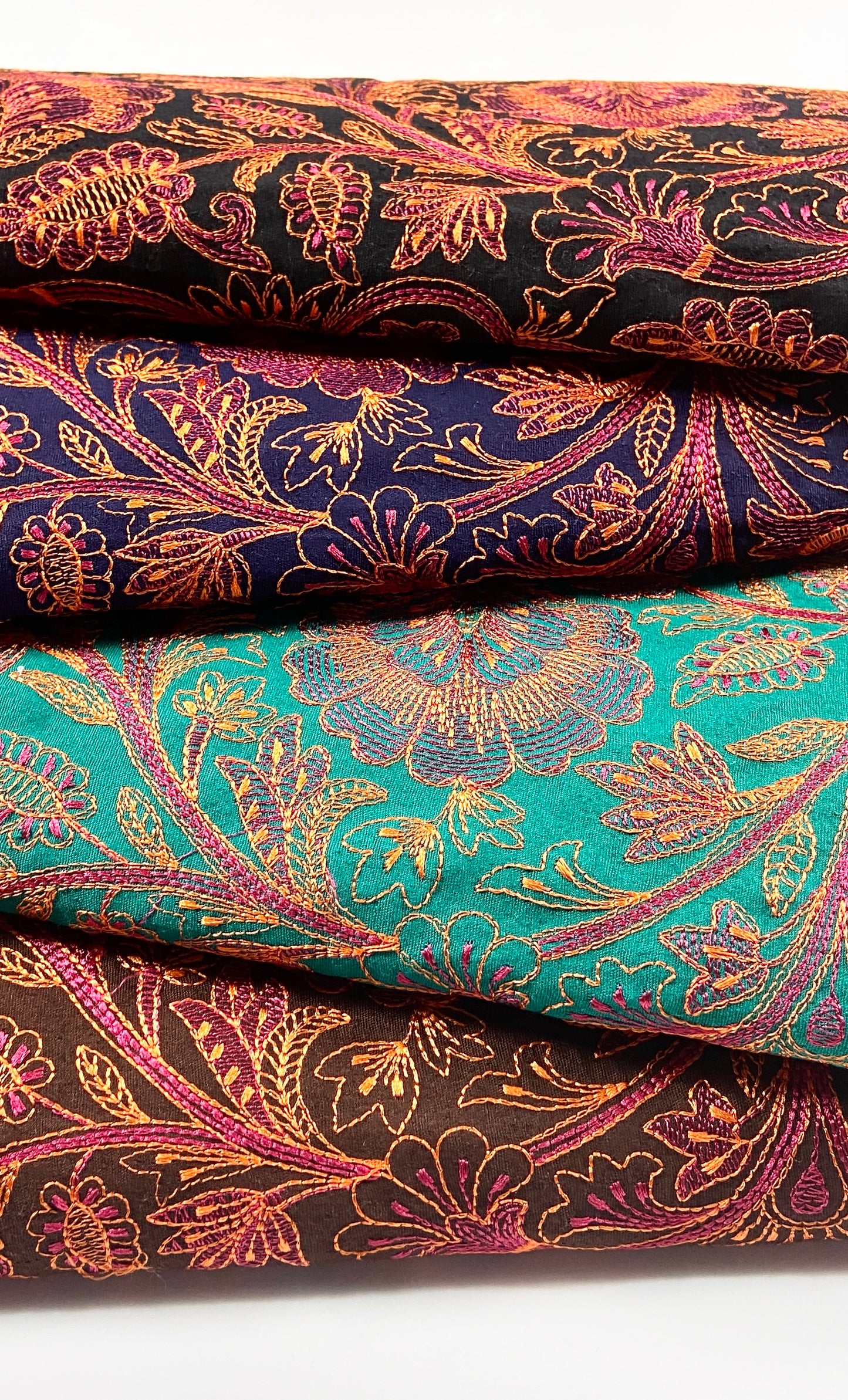 Pack of 4 – Bareeze Style Embroidered Karandi Fabric 2-PC