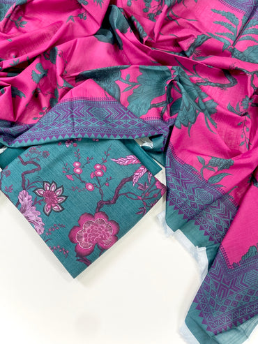 Zara ali Digital Printed Khaddar 3PC