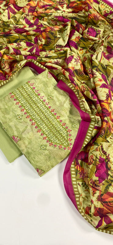 Anaya Noor Bana Dora Embroidered Lawn 3PC