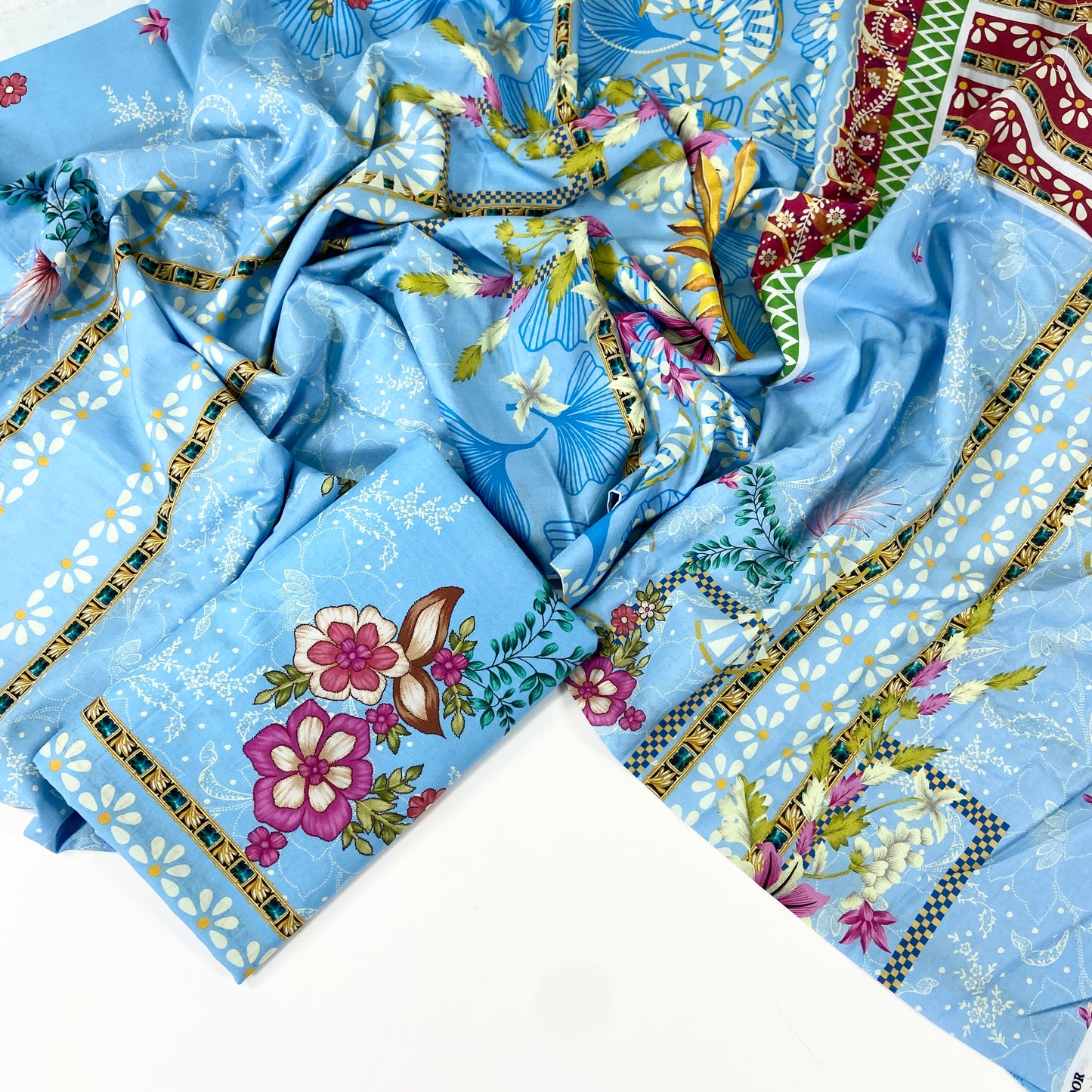 Anaya Noor Co-Ard Set Shirt & Trouser 2PC